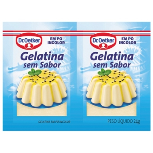 Imagem de Gelatina sem Sabor em Pó Incolor 24g - DR. OETKER