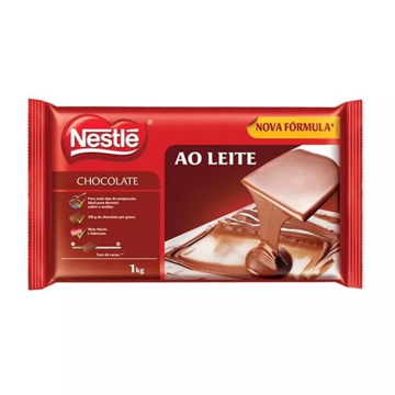 Mostrar detalhes de Chocolate Ao Leite 1 Kg - NESTLÉ Imagem de Chocolate Ao Leite 1 Kg - NESTLÉ