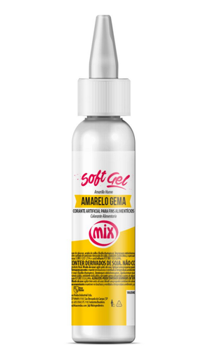 Imagem de Corante Softgel Amarelo Gema 60g - MIX