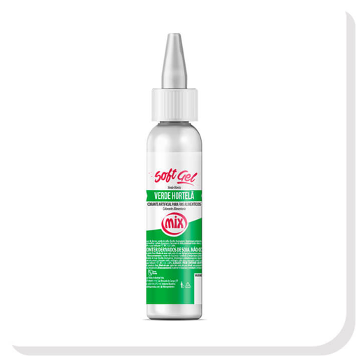 Imagem de Corante Softgel Verde Hortelã 25g - MIX