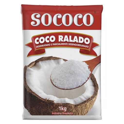 Imagem de Coco Seco Integral Desidratado 1 Kg - SOCOCO