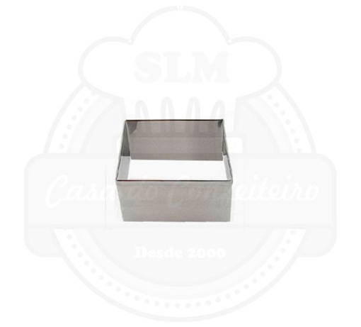 Imagem de Cortador Inox Quadrado 4,6x4cm - DOUPAN