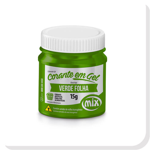 Imagem de Corante Gel Verde Folha 15g - MIX